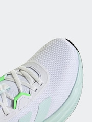 adidas White cream Galaxy 7 Trainers - Image 8 of 9