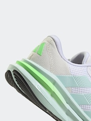 adidas White cream Galaxy 7 Trainers - Image 9 of 9