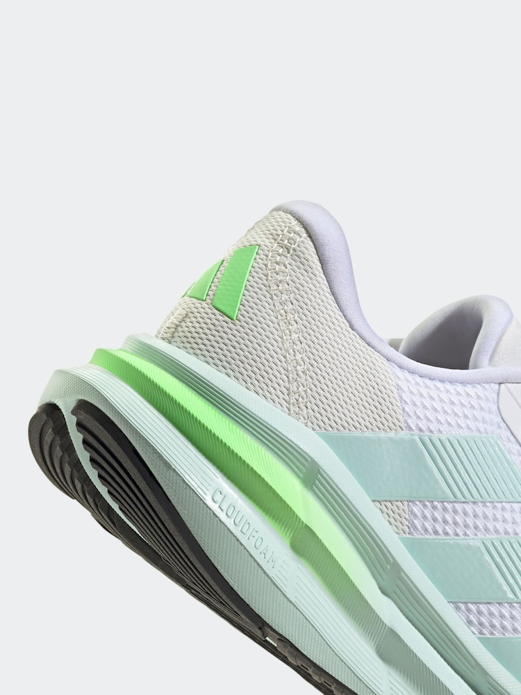 adidas White cream Galaxy 7 Trainers - Image 9 of 9