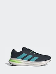 adidas Blue Galaxy 7 Running Trainers - Image 1 of 9
