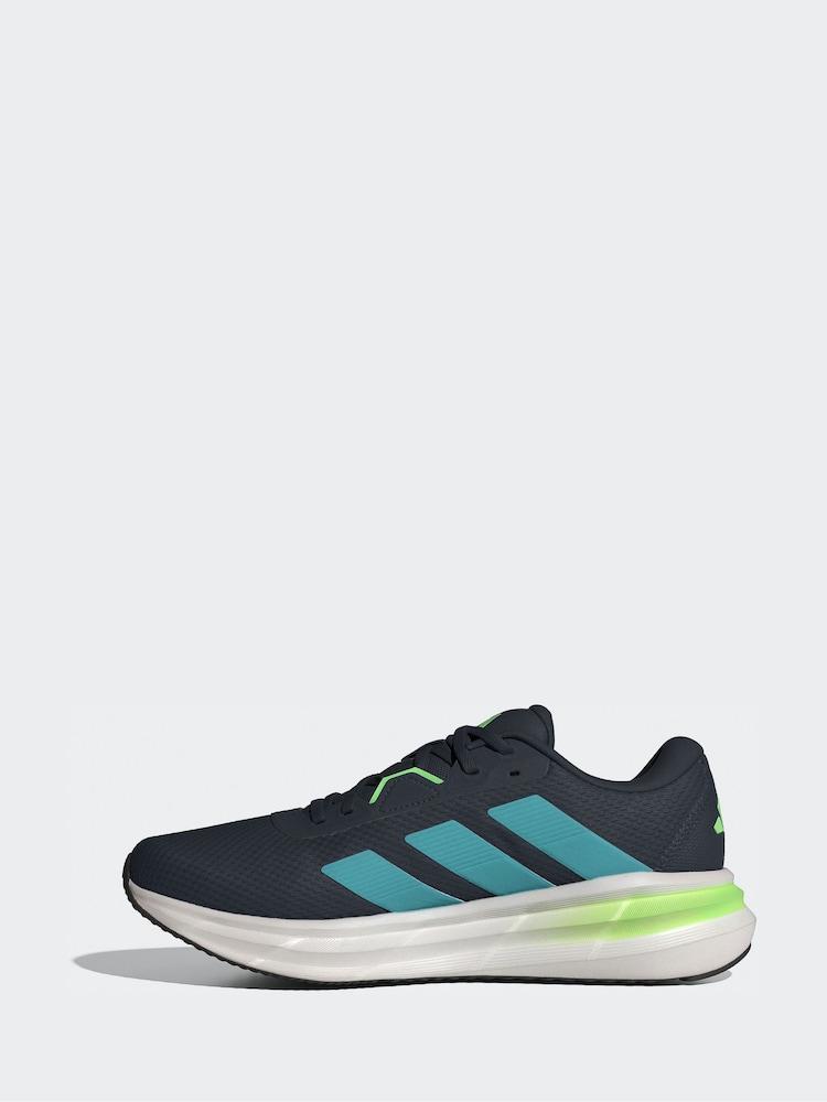 adidas Blue Galaxy 7 Running Trainers - Image 2 of 9