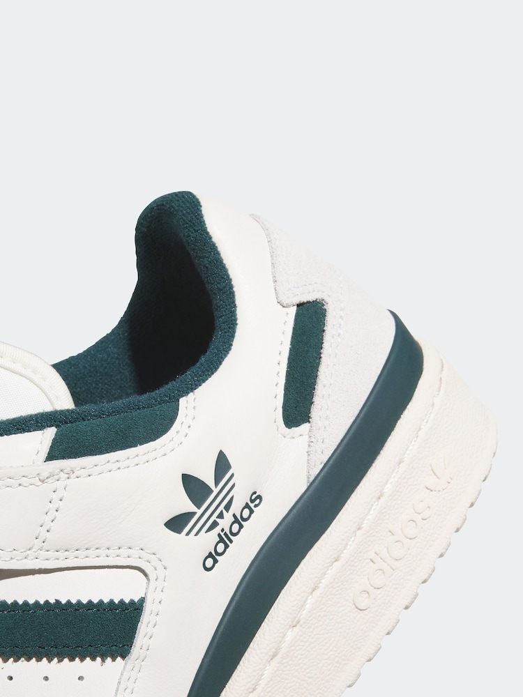 Buy adidas Originals White Forum Low CL Trainers from Next USA