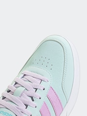 adidas Mint/Lilac Breaknet 3.0 Lace Junior Trainers - Image 8 of 9