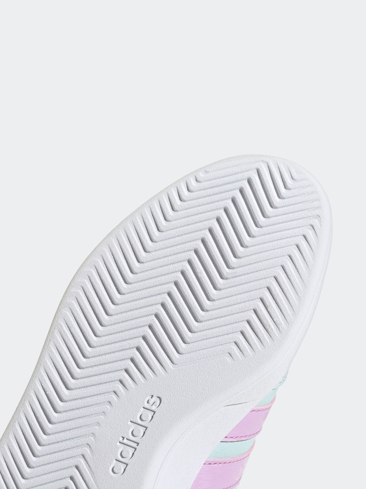 Zelena/lila - adidas Breaknet 3.0 Čipkasti športni copati za mlajše otroke - Slika 9 iz 9 Zelena/lila - adidas Breaknet 3.0 Čipkasti športni copati za mlajše otroke - Slika 9 iz 9
