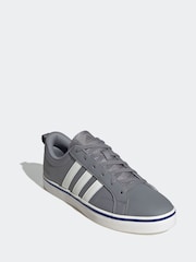 adidas Grey VS Pace Trainers - Image 3 of 9