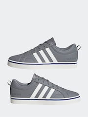 adidas Grey VS Pace Trainers - Image 5 of 9