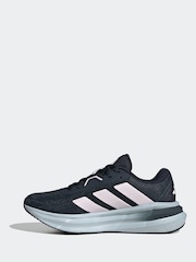 adidas Blue Dark Galaxy 7 Trainers - Image 2 of 9