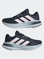 adidas Blue Dark Galaxy 7 Trainers - Image 5 of 9