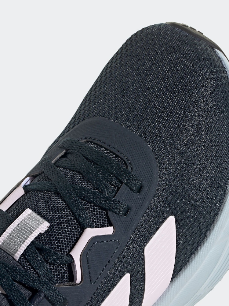adidas Blue Dark Galaxy 7 Trainers - Image 9 of 9