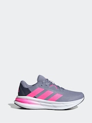 adidas Purple Light Galaxy 7 Trainers - Image 1 of 9
