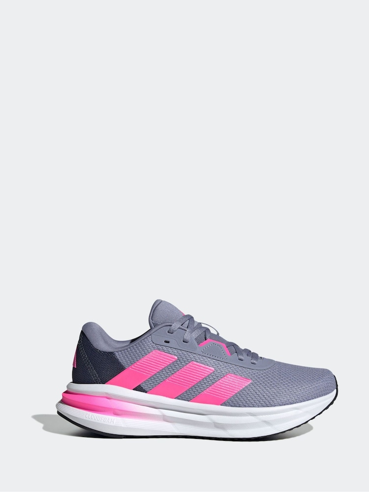 adidas Purple Light Galaxy 7 Trainers - Image 1 of 9