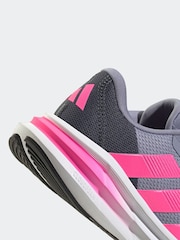adidas Purple Light Galaxy 7 Trainers - Image 8 of 9