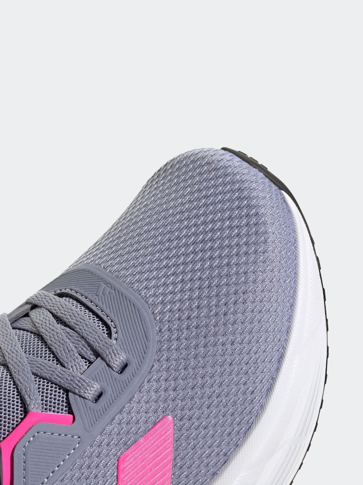 adidas Purple Light Galaxy 7 Trainers - Image 9 of 9