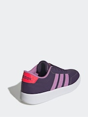 adidas Purple/Lilac Breaknet 3.0 Lace Junior Trainers - Image 4 of 7