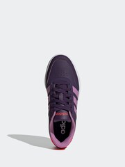 adidas Purple/Lilac Breaknet 3.0 Lace Junior Trainers - Image 6 of 7