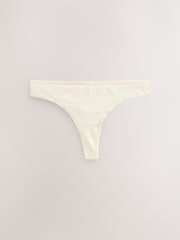 Green Floral Print Thong Rich Knickers 7 Pack - Image 8 of 10