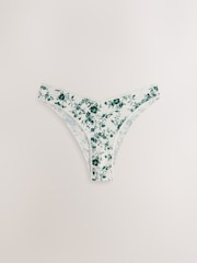 Green Extra High Leg Rich Knickers 7 Pack - Image 10 of 14