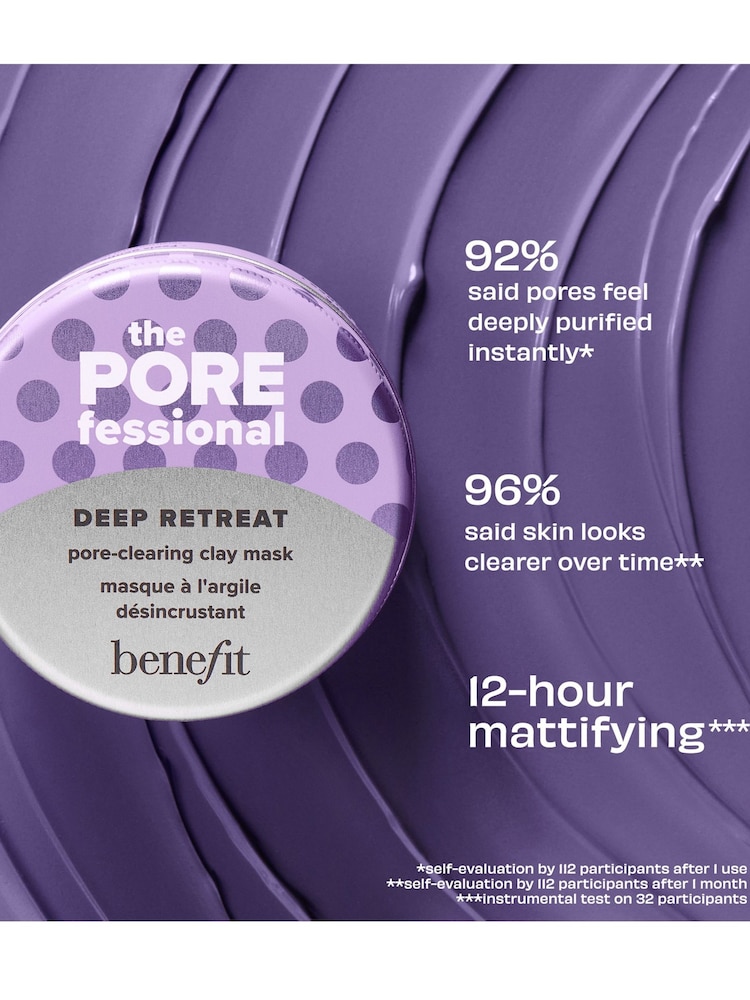 Benefit The Porefessional Try Me Trio Porefessional Primer Skincare Oil Cleanser Clay Face Mask Gift Set - Image 5 of 5 Benefit The Porefessional Try Me Trio Porefessional Primer Skincare Oil Cleanser Clay Face Mask Gift Set - Image 5 of 5