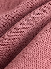 Blush Pink Knitted Polo Shirt With Pockets - Image 7 of 8