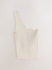 Neutral Asymmeric One Shoulder Top - Image 1 of 3
