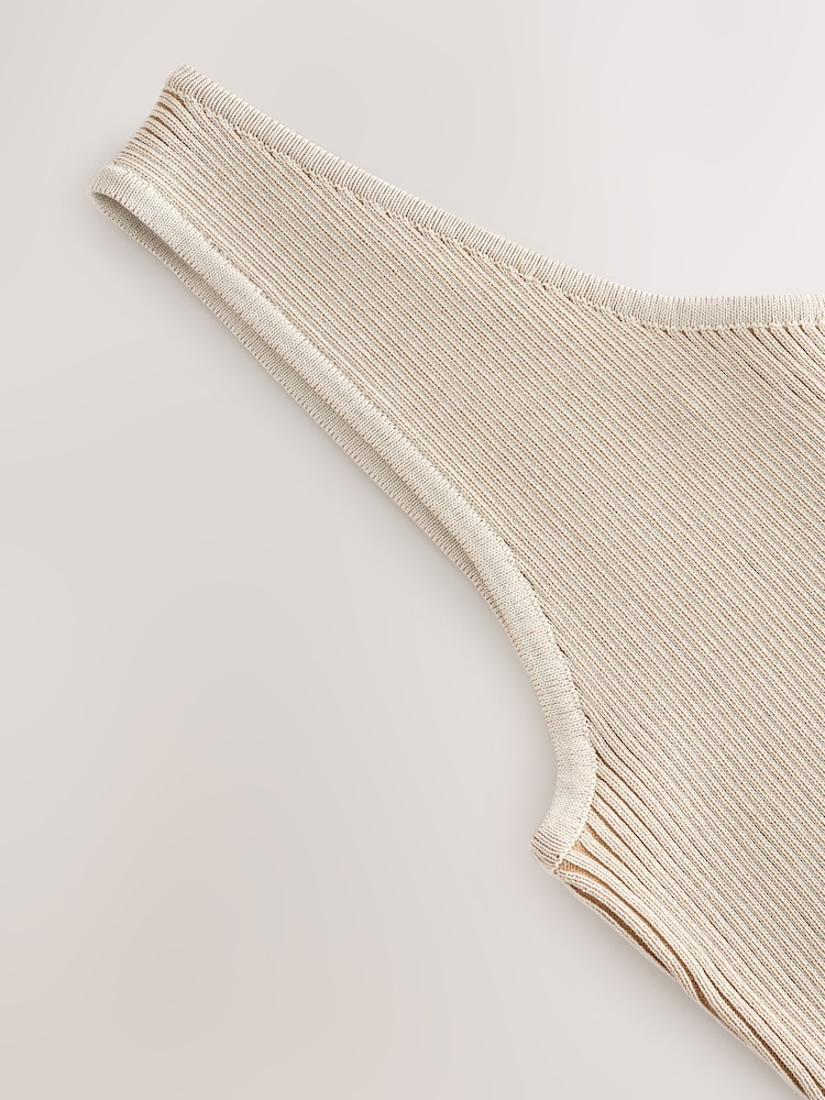 Neutral Asymmeric One Shoulder Top - Image 3 of 3