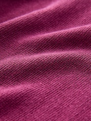 Baga roxa - Regata Henley de malha com Linen - Imagem 7 de 7