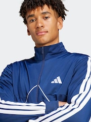 adidas Blue Sportswear Tricot Tiro Inspired Tracksuit - Image 4 of 5