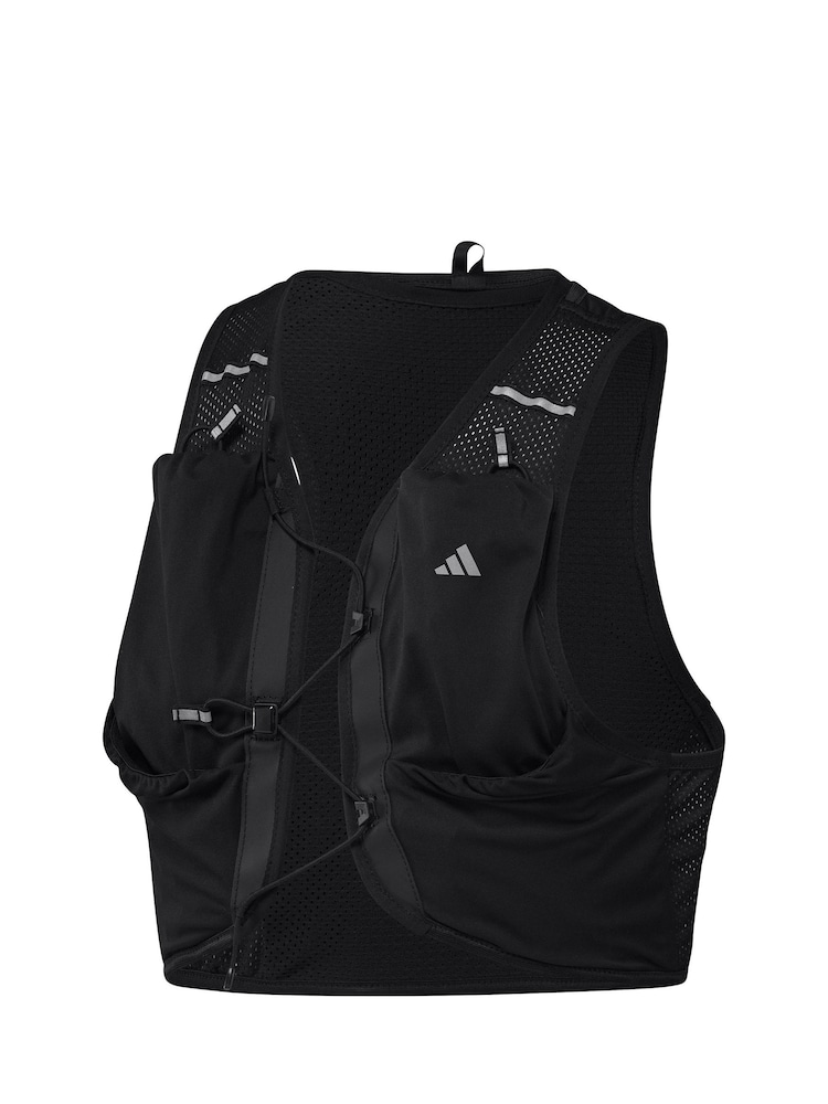 adidas Black Run Vest - Image 1 of 2