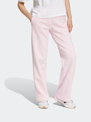 adidas Pink Essentials Small Logo Feel Cosy Open Hem Joggers - Image 3 of 6