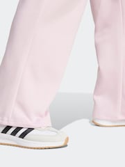 adidas Pink Essentials Small Logo Feel Cosy Open Hem Joggers - Image 4 of 6