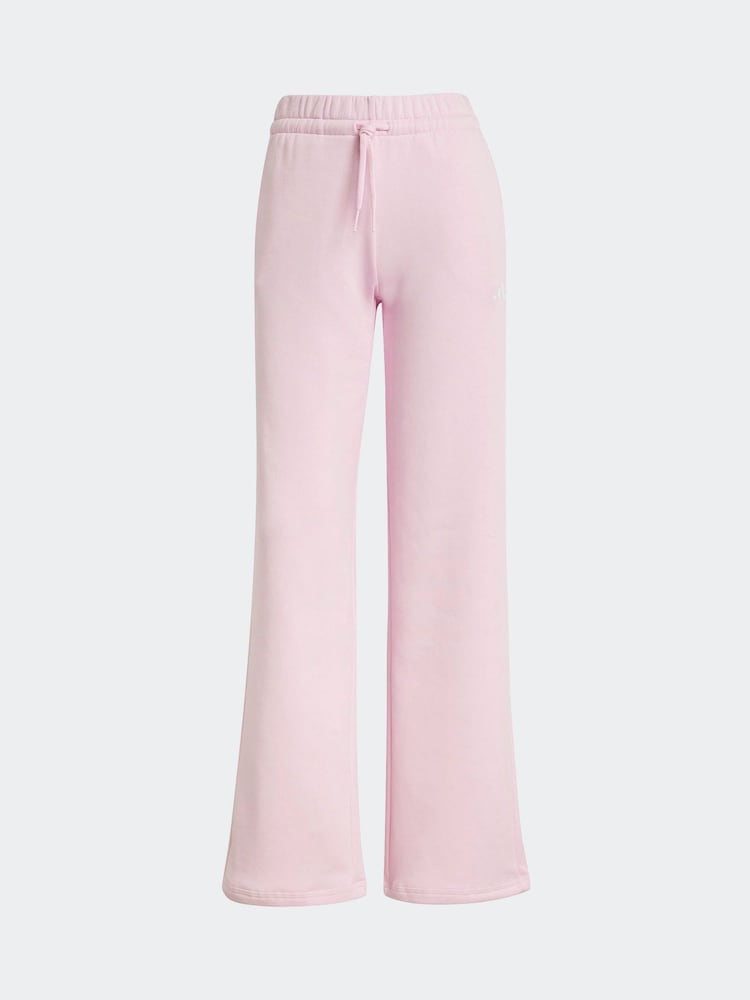 adidas Pink Essentials Small Logo Feel Cosy Open Hem Joggers - Image 6 of 6