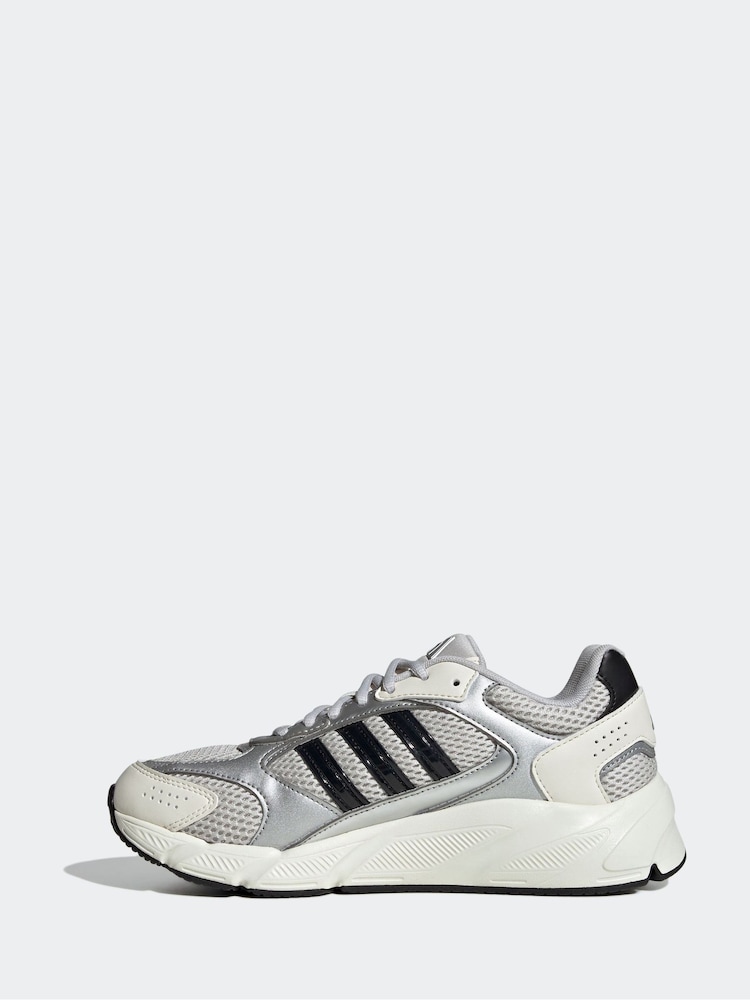 adidas Grey Crazy Chaos 2000 Trainers - Image 2 of 9 adidas Grey Crazy Chaos 2000 Trainers - Image 2 of 9