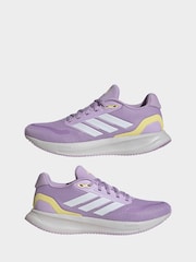 adidas Purple Grand Court Trainers - Image 6 of 10
