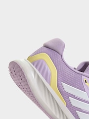 adidas Purple Grand Court Trainers - Image 9 of 10