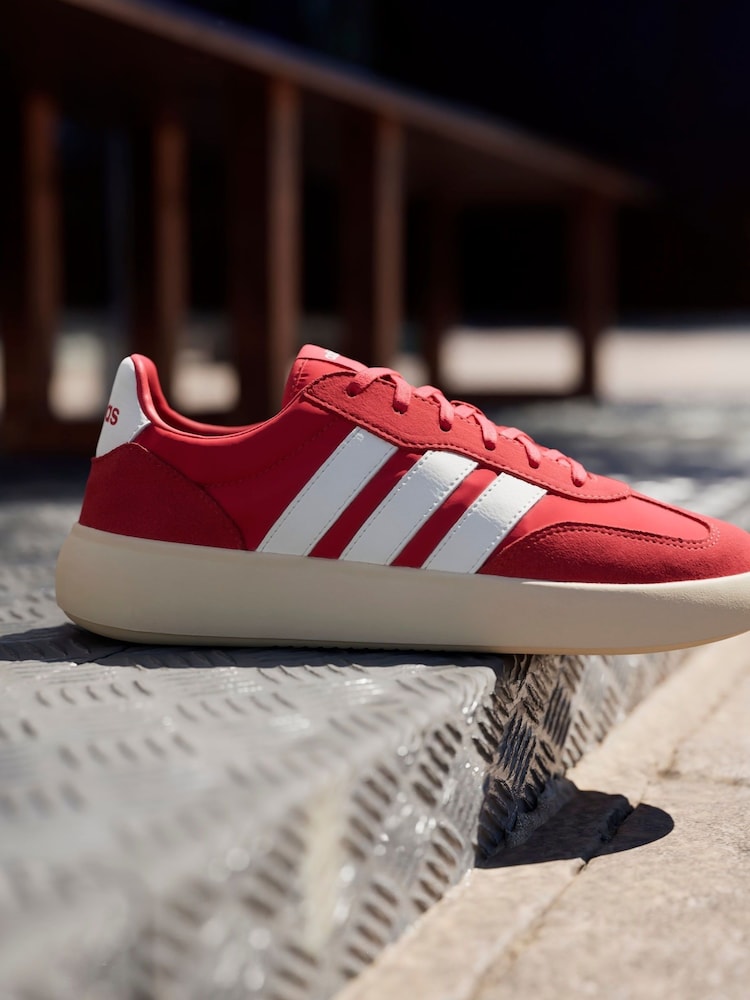 adidas Red Barreda Decode Trainers - Image 2 of 16 adidas Red Barreda Decode Trainers - Image 2 of 16