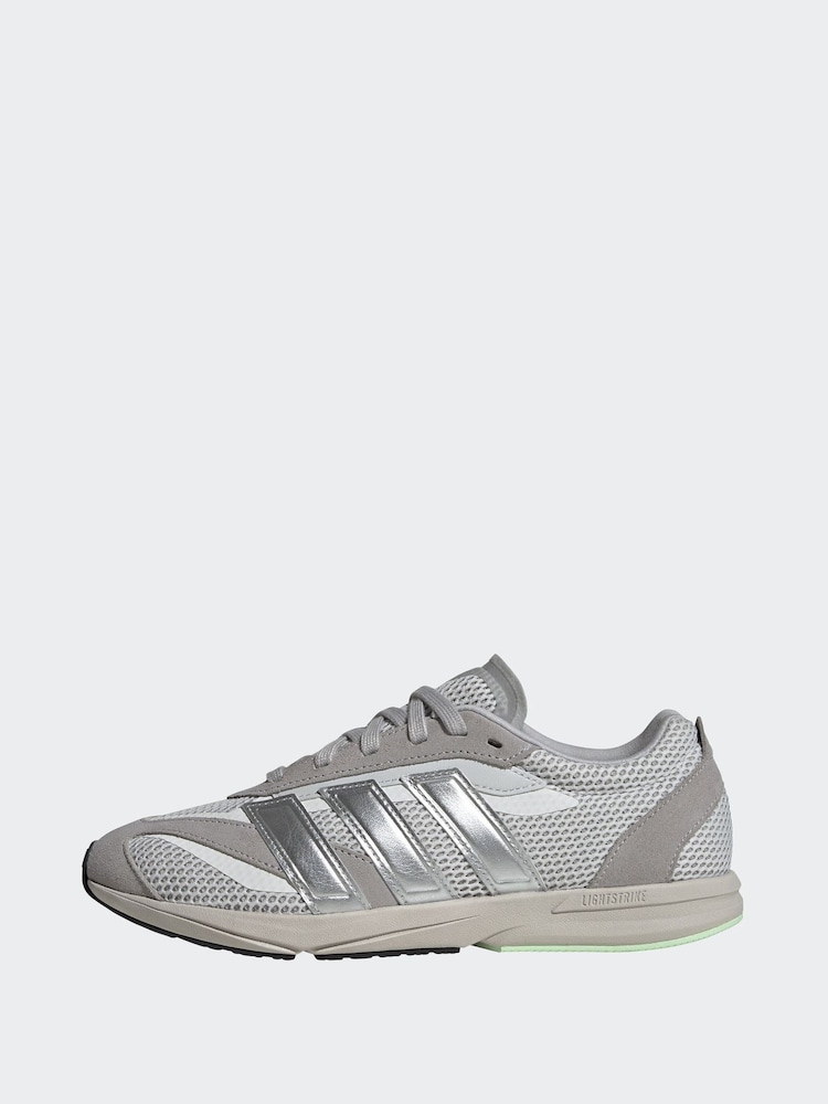 adidas Grey Lightblaze Lp Trainers - Image 2 of 9