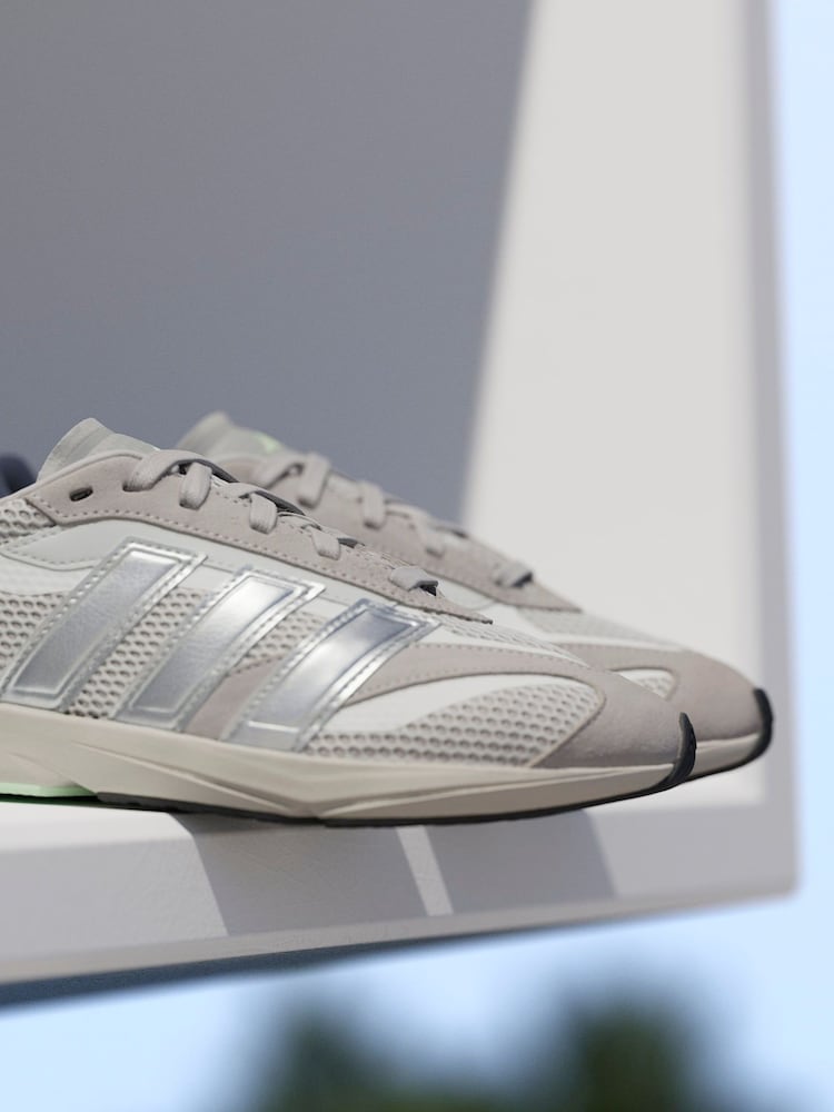 adidas Silver Lightblaze Performance Runner adidas x Entire Studios Lightblaze POD sneakers - Silver  main image 3