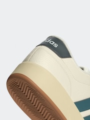 adidas White Breaknet Trainers - Image 10 of 10