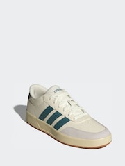 adidas White Breaknet Trainers - Image 3 of 10