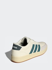 adidas White Breaknet Trainers - Image 4 of 10