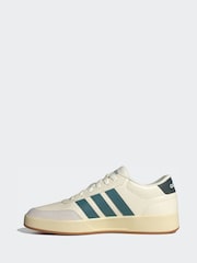 adidas White Breaknet Trainers - Image 5 of 10