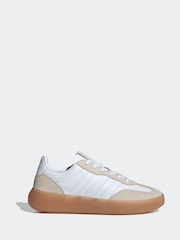 adidas White Barreda Decode Lux Trainers - Image 1 of 9