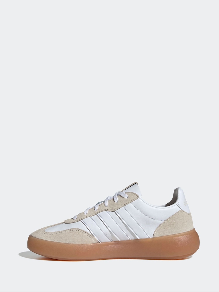 adidas White Barreda Decode Lux Trainers - Image 2 of 9 adidas White Barreda Decode Lux Trainers - Image 2 of 9