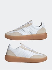 adidas White Barreda Decode Lux Trainers - Image 5 of 9