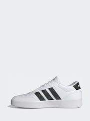 adidas White Breaknet Trainers - Image 2 of 9