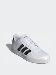 adidas White Breaknet Trainers - Image 3 of 9