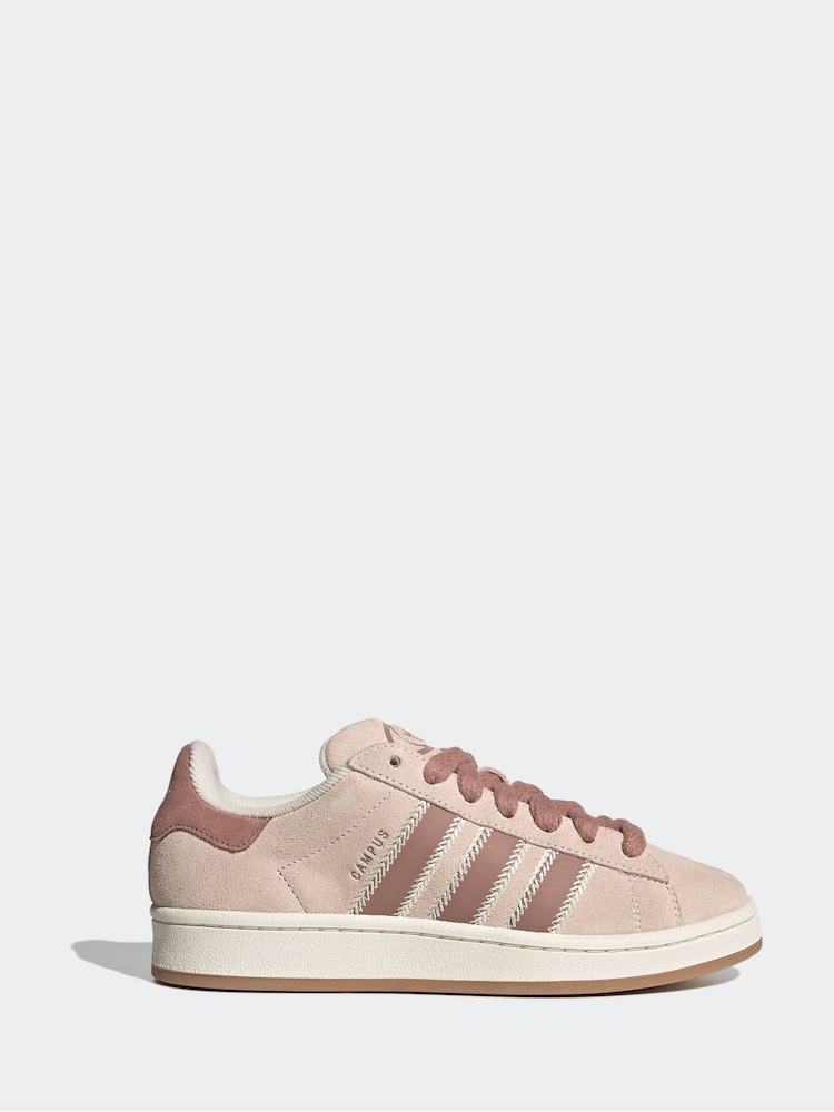 adidas Originals Brown Light Campus Trainers - Image 1 of 9