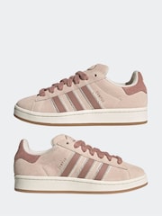 adidas Originals Brown Light Campus Trainers - Image 5 of 9