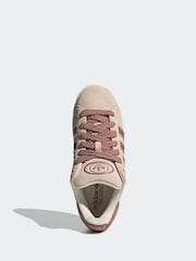 adidas Originals Brown Light Campus Trainers - Image 6 of 9
