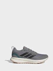 adidas Grey Runfalcon 5 TR Running Trainers - Image 1 of 9